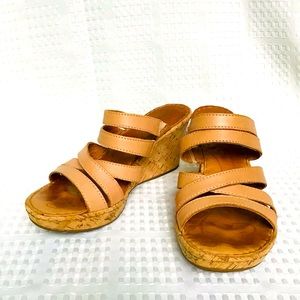 Børn platform wedge sandals